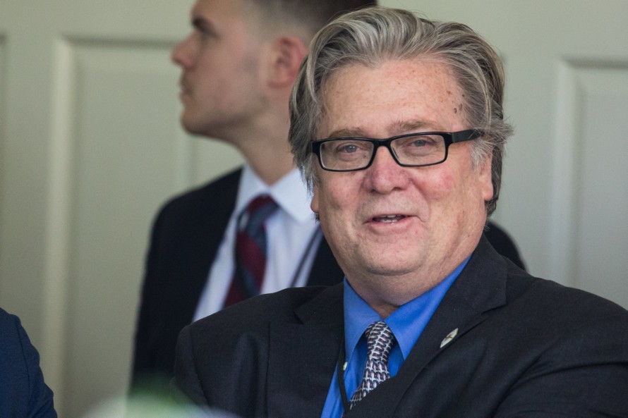 Cựu cố vấn của Tổng thống Donald Trump - ông Steve Bannon. Ảnh: WSJ