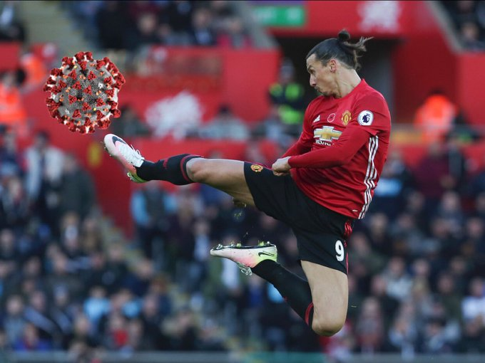 Dân mạng 'cầu nguyện' cho COVID-19 khi biết Zlatan Ibrahimovic dương tính