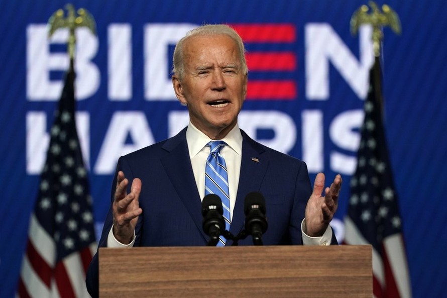 Ứng viên đảng Dân chủ Joe Biden. Ảnh: AP