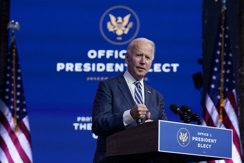 Ông Joe Biden đã giành chiến thắng vang dội trong cuộc bầu cử năm nay. Ảnh: AP