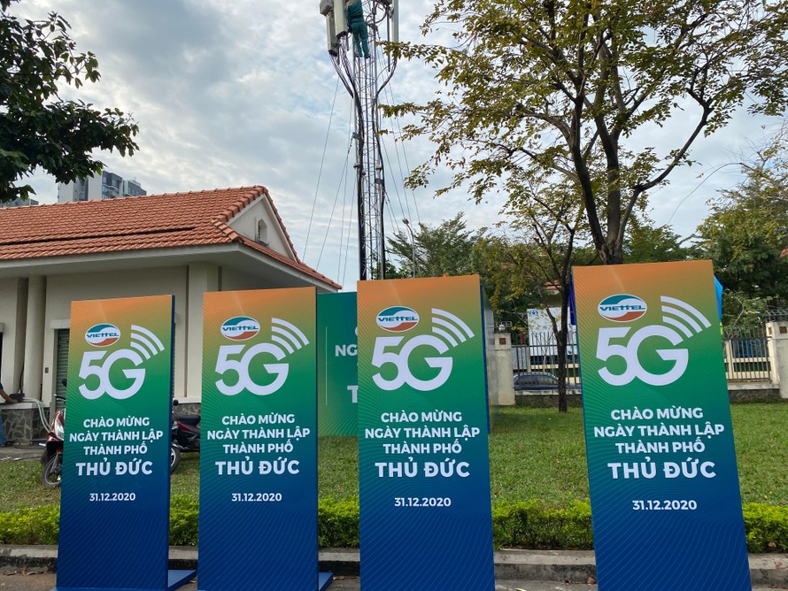 Viettel cung cấp dịch vụ 5G tại thành phố Thủ Đức