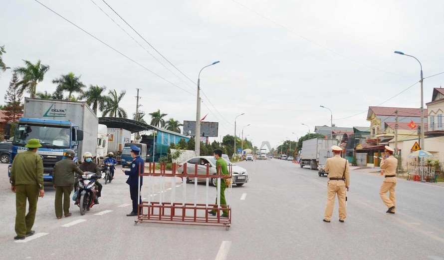 Quảng Ninh phong toả xã Bình Dương giáp ranh Chí Linh