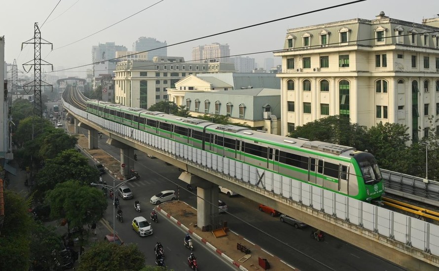 Bàn giao tuyến đường sắt Cát Linh-Hà Đông vào cuối tháng 3