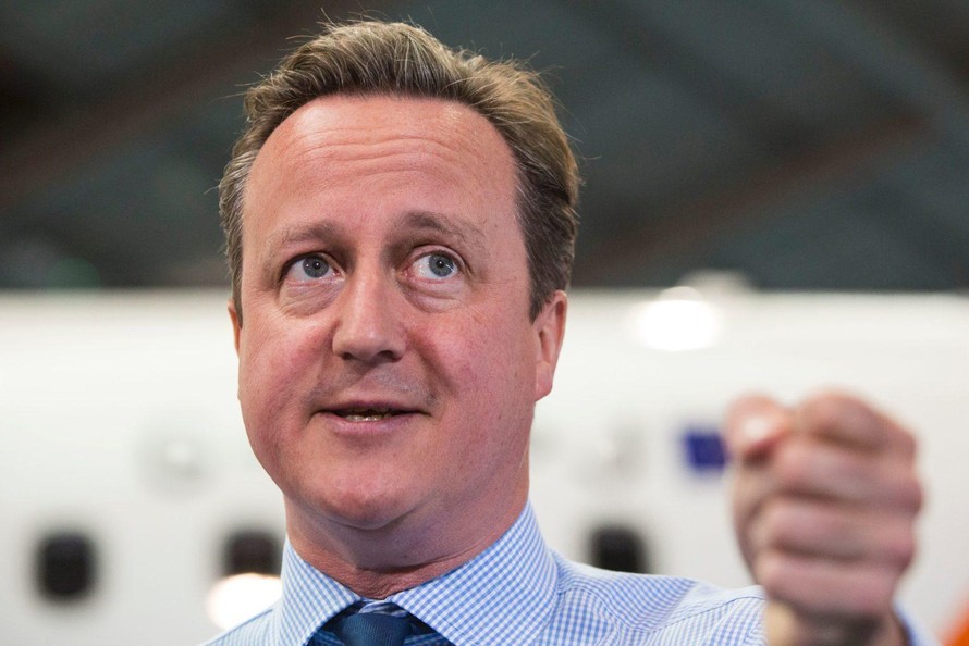 Cựu Thủ tướng Anh David Cameron. Ảnh: AFP