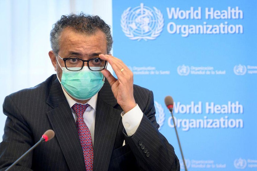 Tổng giám đốc WHO Tedros Adhanom Ghebreyesus. Ảnh: Reuters