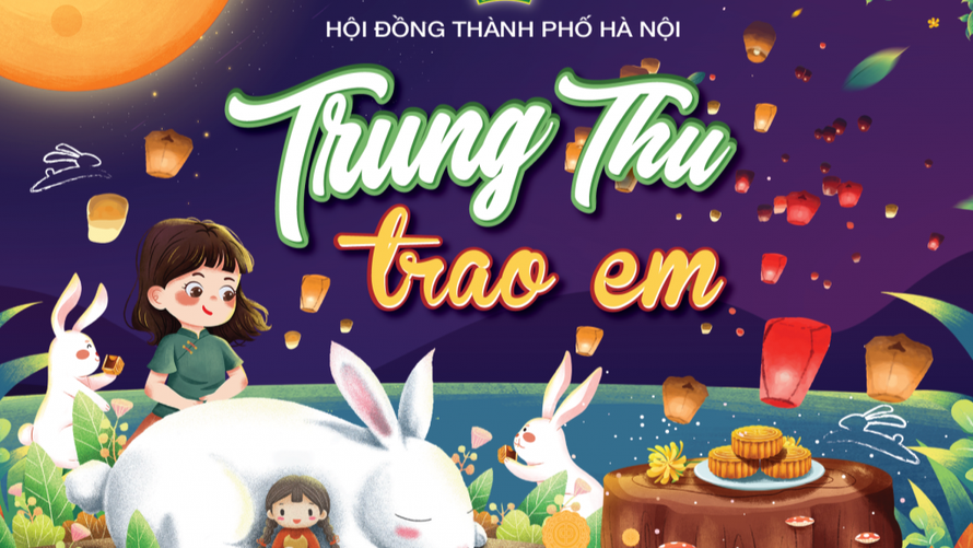 'Lồng đèn thắp sáng ước mơ' kết nối thiếu nhi 7 tỉnh, thành phố đêm Trung thu