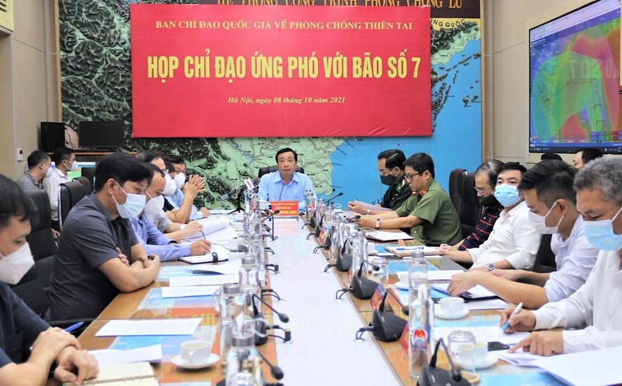 Các tỉnh, thành sẵn sàng ứng phó với bão số 7