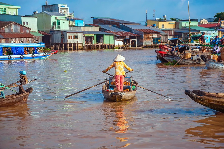 Mực nước sông Mekong thấp kỷ lục năm thứ 3 liên tiếp