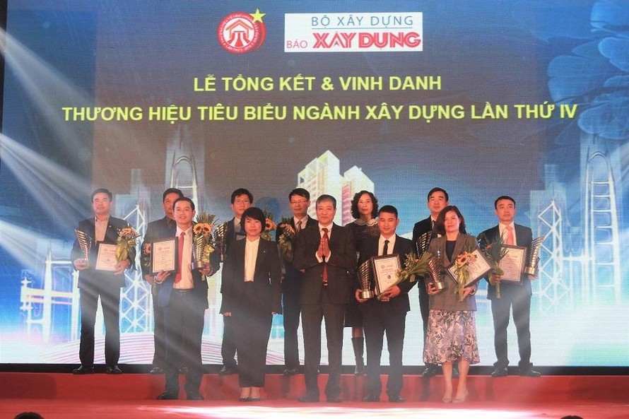 Vinh danh thương hiệu tiêu biểu ngành Xây dựng lần thứ IV 