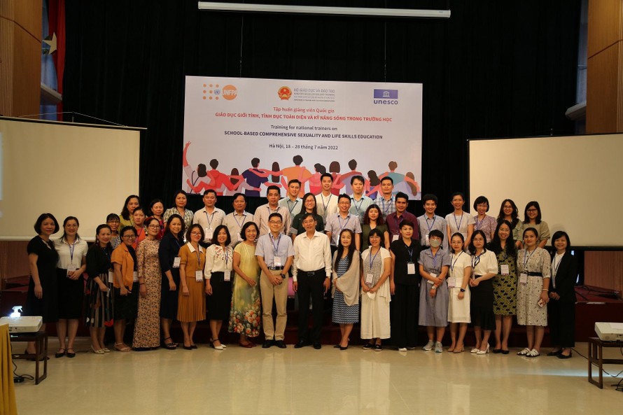 UNESCO và UNFPA tập huấn giảng viên giáo dục giới tính và tình dục trong trường học