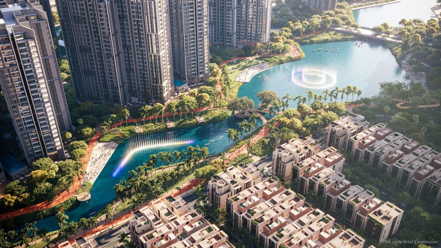 The Global City hội tụ tất cả yếu tố về một trung tâm mới của TP HCM. Ảnh: Masterise Homes