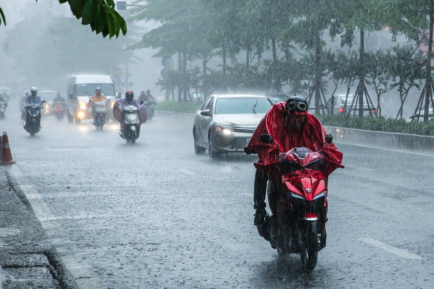 Từ mai, nắng nóng kết thúc ở Bắc Bộ và Bắc Trung Bộ