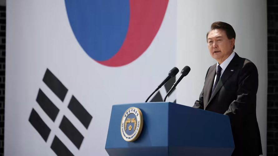 Tổng thống Hàn Quốc Yoon Suk Yeol không ngại làm phật lòng Trung Quốc. Ảnh: Reuters