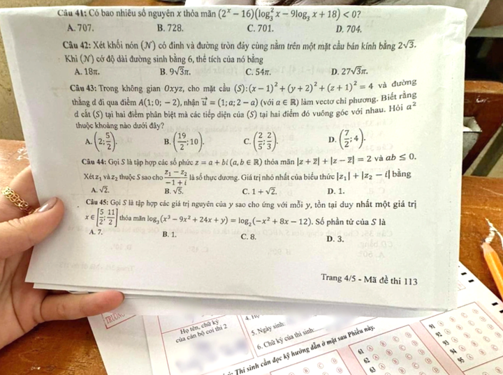 Nghi vấn lọt đề thi Toán: Bộ Công an vào cuộc xác minh