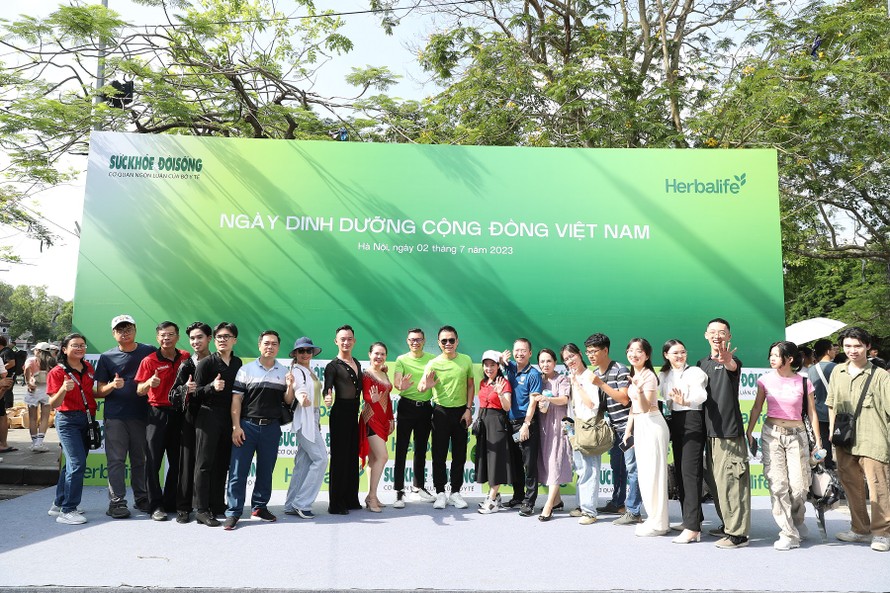 Herbalife Việt Nam đồng hành cùng 'Ngày Dinh dưỡng Cộng đồng Việt Nam'