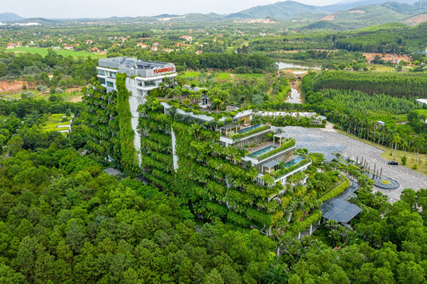 Toà nhà Forest In The Sky – Trái tim của Flamingo Đại Lải Resorts