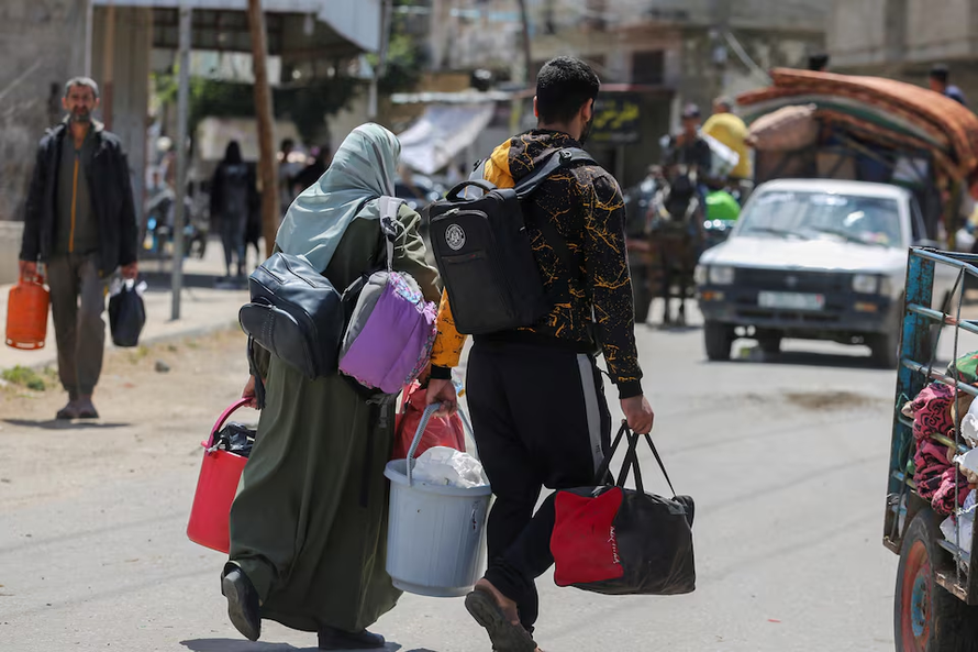 Người Palestine tháo chạy khỏi Rafah