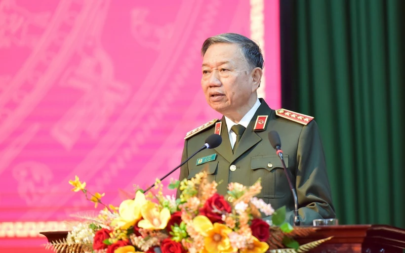 Đại tướng Tô Lâm, Ủy viên Bộ Chính trị, Bộ trưởng Bộ Công an được Trung ương giới thiệu để Quốc hội khóa XV bầu giữ chức Chủ tịch nước.