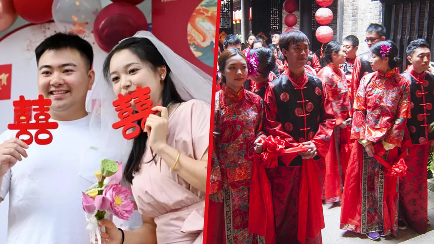 Xu hướng tổ chức hôn lễ đơn giản ở Trung Quốc 