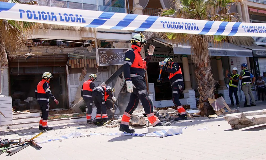 Bốn người chết trong vụ sập tòa nhà ở Majorca