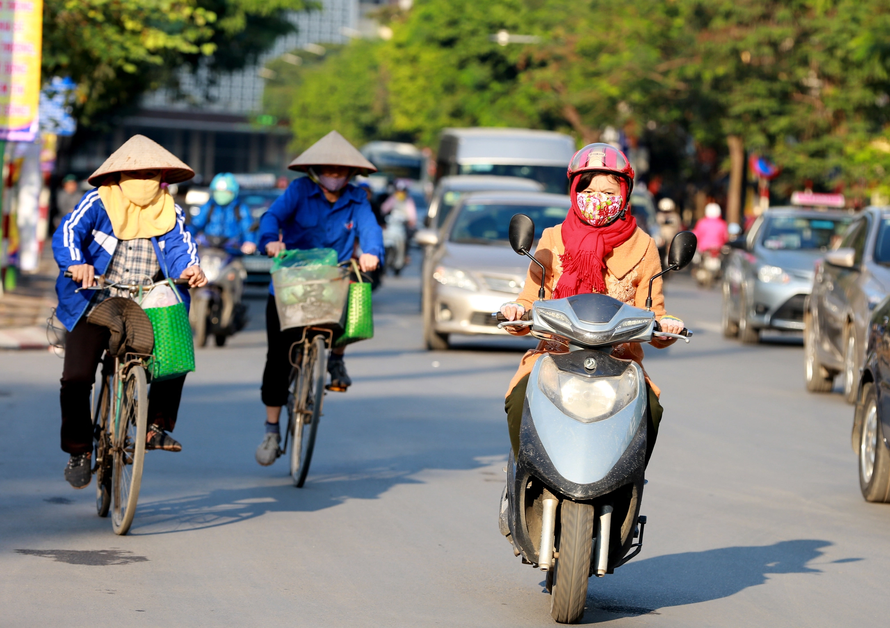 Bắc Bộ nắng nóng, nhiệt độ cao nhất trên 36 độ C