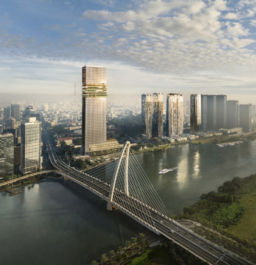 Marina Central Tower - biểu tượng làm nên chân trời mới của TP HCM.