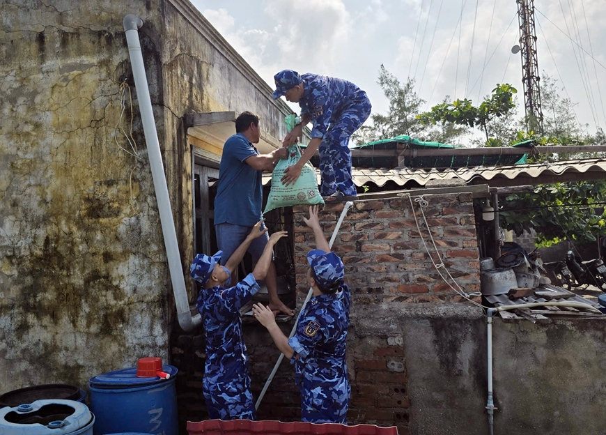 Đảo Bạch Long Vĩ khẩn trương chống bão Yagi