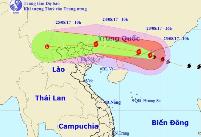 Ảnh hưởng báo Hato: Huy, lùi nhiều chuyến bay