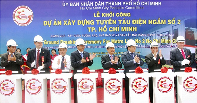 Nhà đầu tư Hồng Kông và Nga đang tiếp cận đầu tư tuyến Metro số 2, TP. Hồ Chí Minh