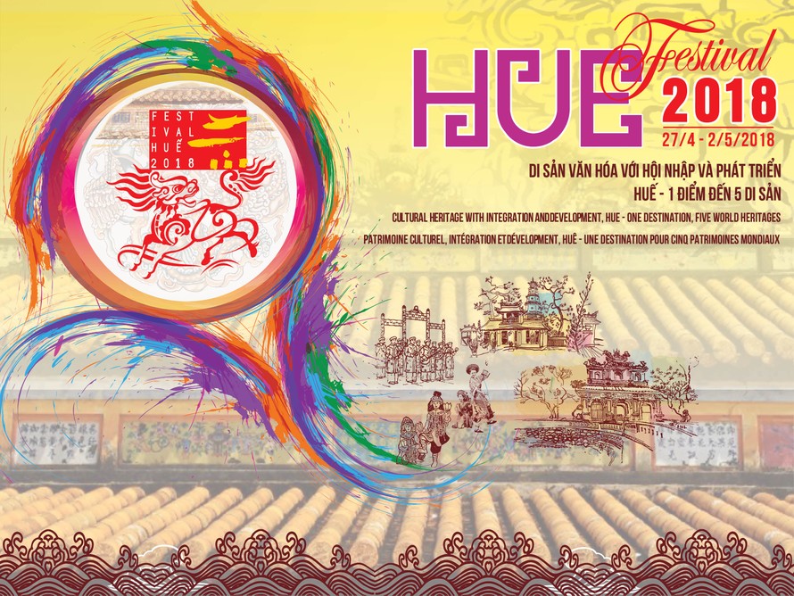 Festival Huế lần thứ X sẽ diễn ra từ ngày 27/4/2018 đến ngày 2/5/2018.