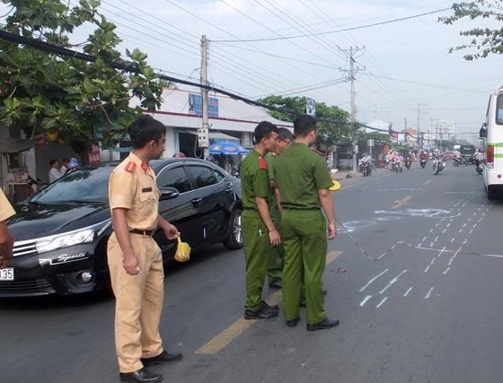 Hiện trường vụ tai nạn