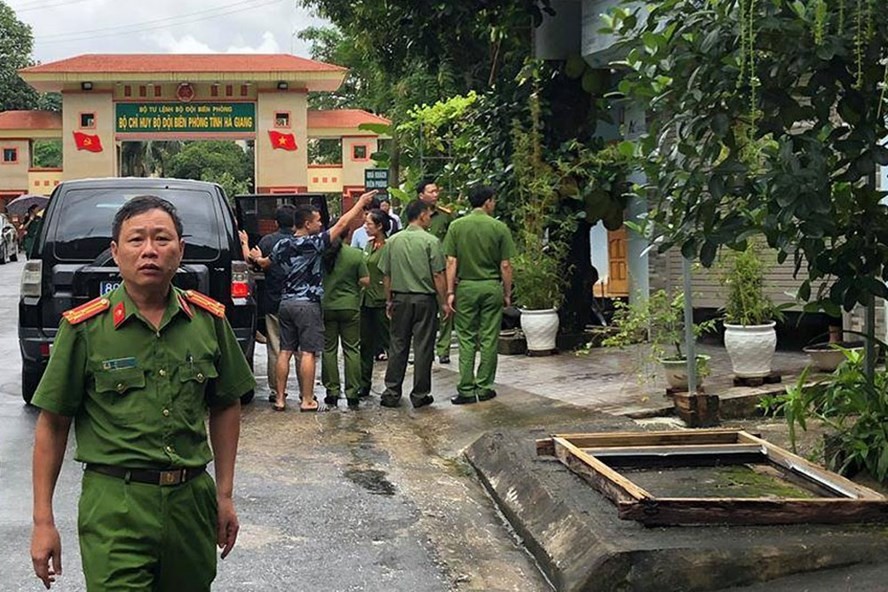 Khám nhà ông Vũ Trọng Lương ở Hà Giang