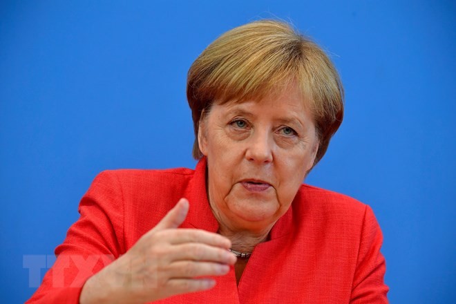 Thủ tướng Đức Angela Merkel. (Ảnh: THX/TTXVN)