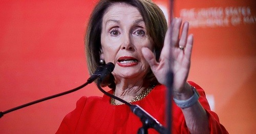 Chủ tịch Hạ viện Mỹ Nancy Pelosi. Ảnh: Reuters