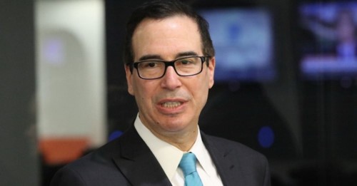 Bộ trưởng Tài chính Mỹ Steven Mnuchin - Ảnh: Bloomberg