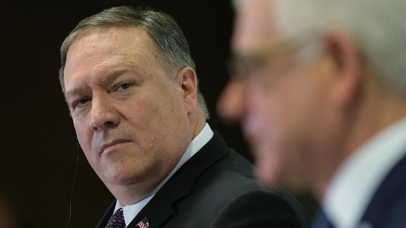 Bộ trưởng ngoại giao Mỹ Mike Pompeo. Ảnh: The National.