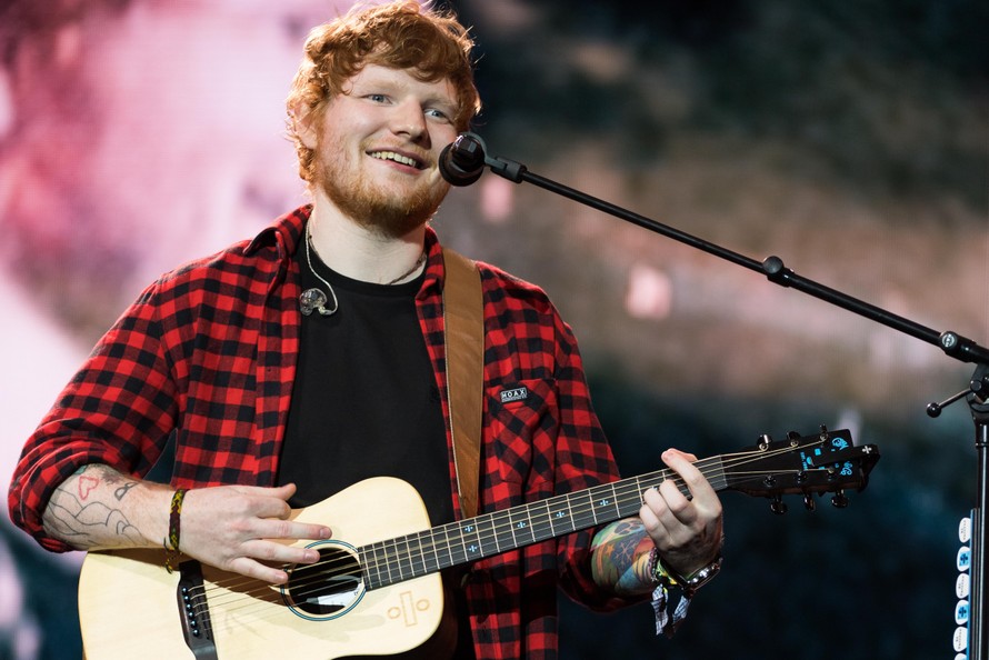 Nam ca sỹ, nhạc sỹ Ed Sheeran. (Ảnh: Getty)