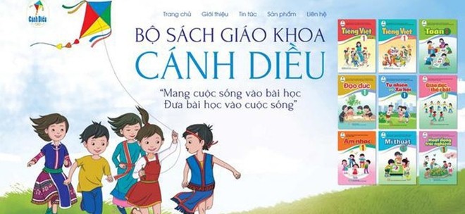 Cánh Diều là bộ sách được biên soạn theo tinh thần xã hội hóa, chống độc quyền SGK.