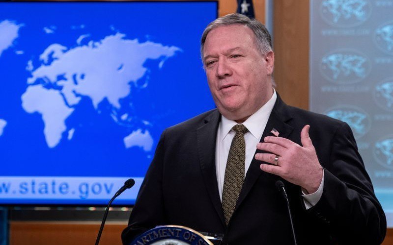 Ngoại trưởng Mỹ Mike Pompeo. Ảnh: Star Online.