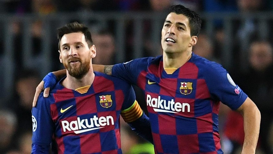 Messi và Suarez sẽ tái hợp trong màu áo Inter Miami? (Ảnh: Getty).