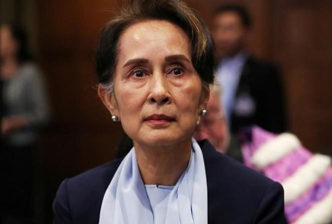 Cố vấn quốc gia Aung San Suu Kyi. Ảnh: Reuters