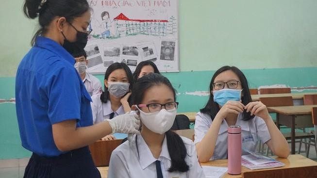 TP.HCM: Khẩn trương khai báo y tế khi HS đi học lại sau Tết