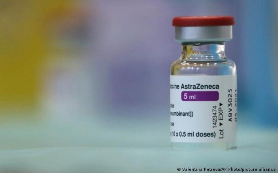 Vaccine AstraZeneca. Ảnh: AP.