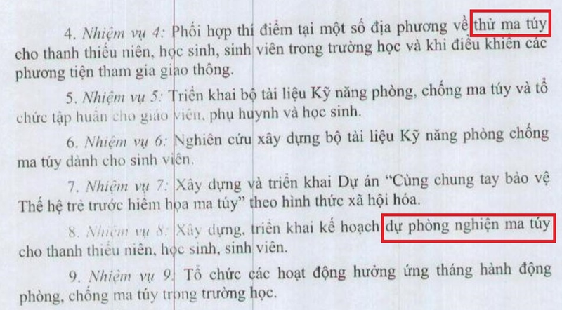 Bản kế hoạch của Bộ GD&ĐT có hai cụm từ khó hiểu.