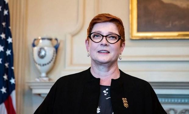 Bộ trưởng Ngoại giao Australia Marise Payne. (Nguồn: Reuters)