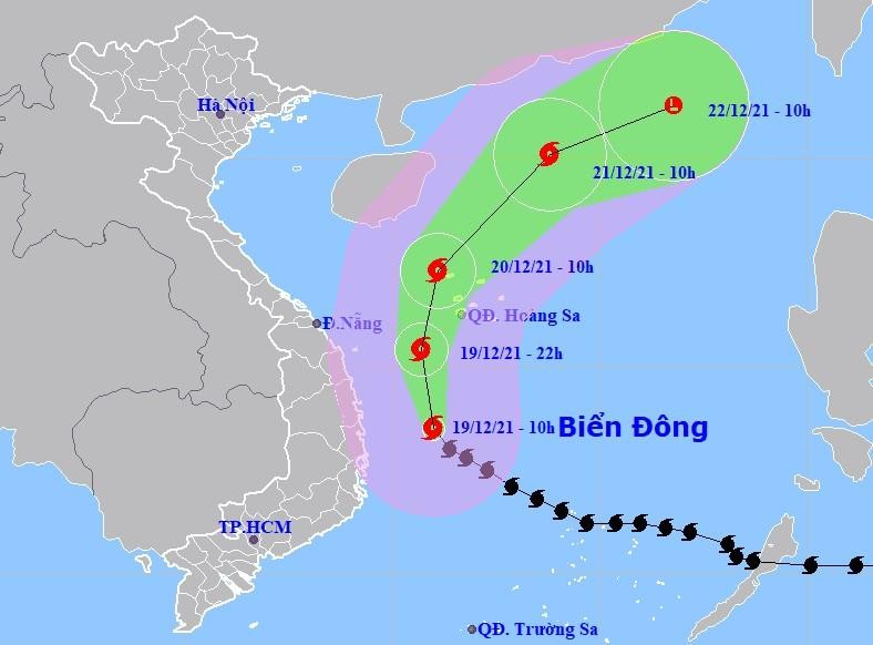 Bão số 9 không còn khả năng ảnh hưởng tới vùng biển và đất liền nước ta