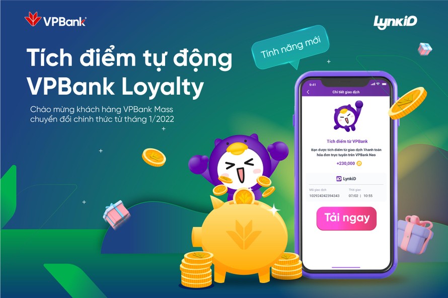 LynkiD chính thức trở thành đối tác loyalty độc quyền của VPBank 