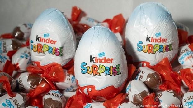 Bộ Công Thương rà soát sản phẩm Kinder Surprise nghi nhiễm Salmonella