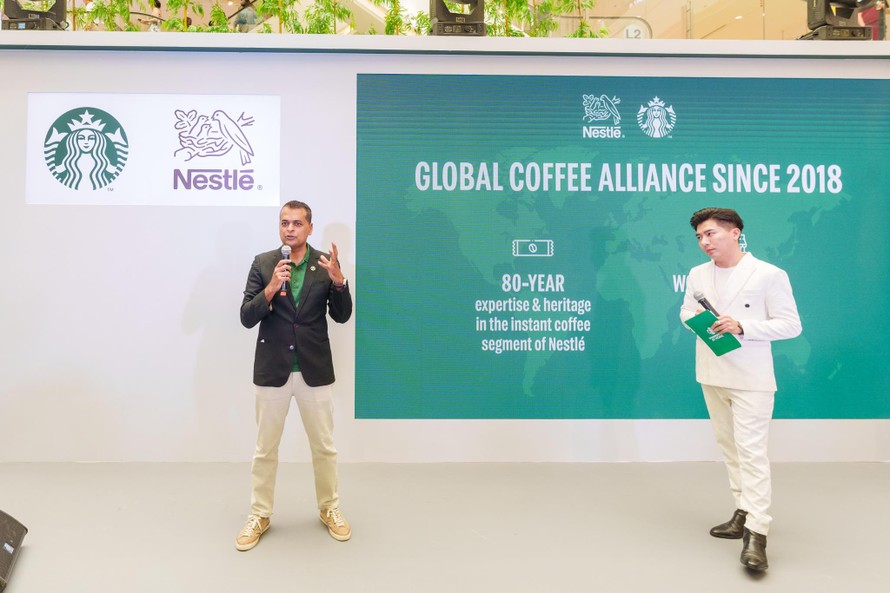 Nestlé và Starbucks hợp tác ra mắt cà phê hòa tan cao cấp Starbucks mới tại Việt Nam