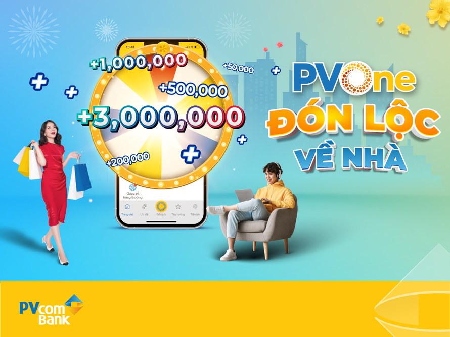 Cùng PVcomBank ‘Đón lộc về nhà’, nhận quà như ý